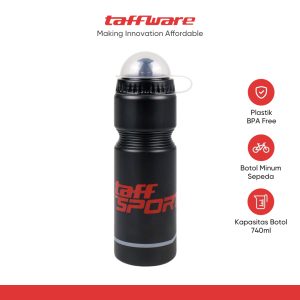 TaffSPORT Botol Minum Sepeda Olahraga Plastik BPA Free 740ml - 30A11