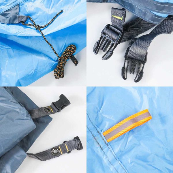 TaffSPORT Tenda Camping Lipat Otomatis 2 Orang Double Layer Waterproof - S003-JY-L