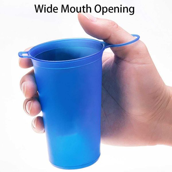 TaffSPORT Gelas Lipat PVC Foldable Cup BPA Free 200ml - TFB-20