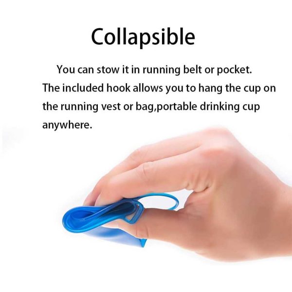 TaffSPORT Gelas Lipat PVC Foldable Cup BPA Free 200ml - TFB-20
