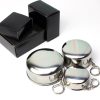 TaffSPORT Gantungan Kunci Gelas Lipat Camping Folded Cup 240ML - YL37802 - Silver