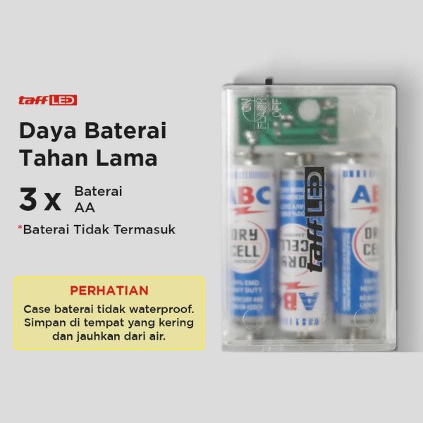 TaffLED Lampu Hias Sperical Light String Portable 20 LED 3M - ZYD0931