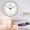 TaffHOME Jam Dinding Quartz Nordic Minimalist Silent Movement 20cm - DG-20