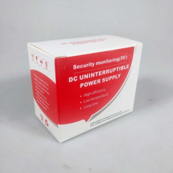Taffware Mini UPS Power Supply Backup CCTV EU Plug 1200mAh 5V/2A - QX-2352C