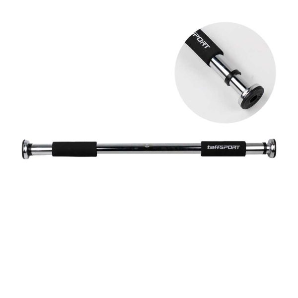 TaffSPORT Tiang Latihan Pull Up Pintu Solid Grip 62-100cm - HW139501