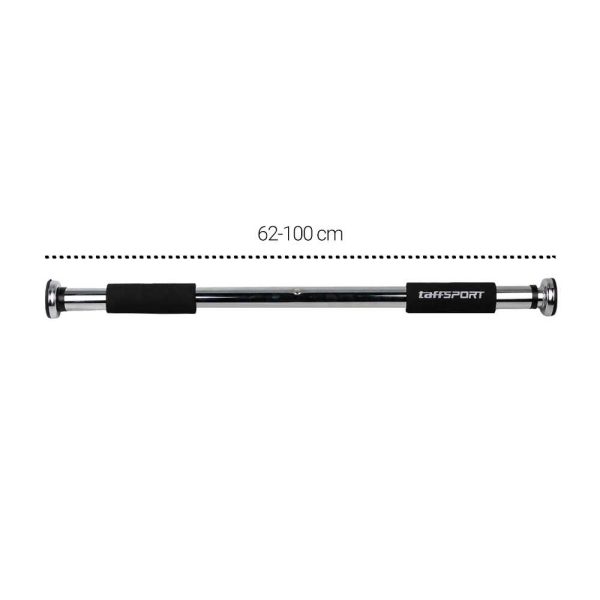 TaffSPORT Tiang Latihan Pull Up Pintu Solid Grip 62-100cm - HW139501