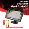 Taffware Monitor Rear View Parkir Mobil TFT LCD 5 Inch - Black