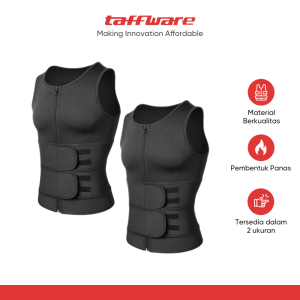Korset TaffSPORT Pembentuk Badan Pria Shaper Corset Vest Single Velcro