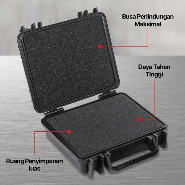 TaffGUARD Kotak Perkakas Multifungsi Storage Tool Box with Sponge - TH5