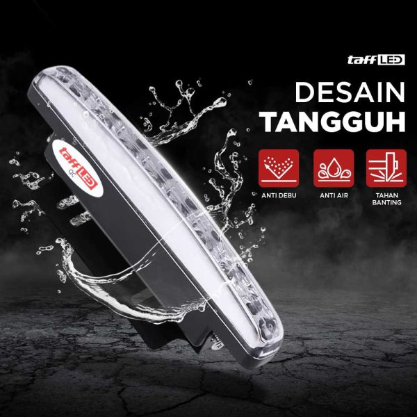 TaffLED Lampu Kabut Mobil Car Foglamp DRL LED Cool White 12V 8W 1 PCS - QC