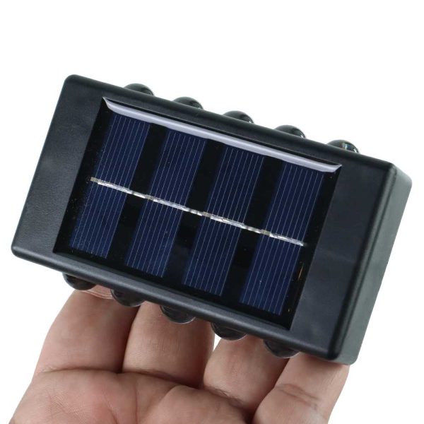 TaffLED Lampu Dinding Solar Outdoor Modern IP65 600mAh Warm White - H6