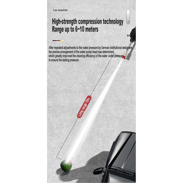 Taffware Semprotan Air High Pressure Water Spray 20000mAh - EA60B