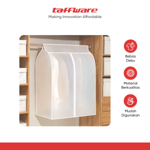 TaffHOME Cover Pakaian Gaun Jas Anti Debu 80x50x120cm - CY-08