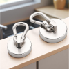 Taffware Magnet Gantungan Serbaguna Carabiner Hook Neodymium 46kg - L36