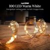 TaffLED Lampu Hias String Lights IP65 USB 100 LED 10M Warm White - TDC-01