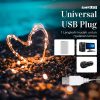 TaffLED Lampu Hias String Lights IP65 USB 100 LED 10M Warm White - TDC-01