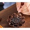 TaffHOME Tempat Dupa Three Layer Lotus Incense Holder Zinc Alloy - YJ-T1