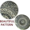 TaffHOME Tempat Dupa Stick Incense Holder Metal Plate Lotus - HS9