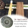 TaffHOME Tempat Dupa Stick Incense Holder Metal Plate Lotus - HS9