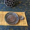TaffHOME Tempat Dupa Stick Incense Holder Metal Plate Lotus - HS9