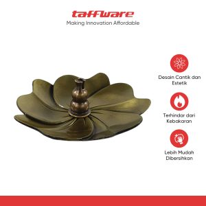 TaffHOME Tempat Dupa Cherry Blossom Gourd Holder Zinc Alloy - LS-01
