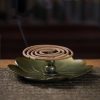 TaffHOME Tempat Dupa Cherry Blossom Gourd Holder Zinc Alloy - LS-01