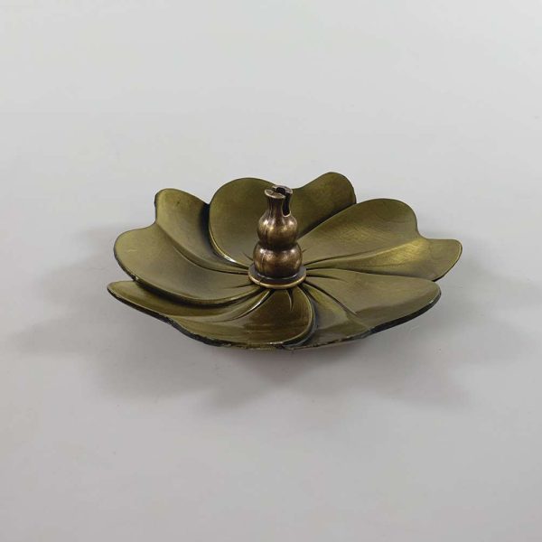 TaffHOME Tempat Dupa Cherry Blossom Gourd Holder Zinc Alloy - LS-01