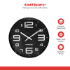 TaffHOME Jam Dinding Bulat Quartz Creative Design Modern 29cm - H6588