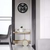 TaffHOME Jam Dinding Bulat Quartz Creative Design Modern 29cm - H6588
