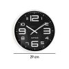 TaffHOME Jam Dinding Bulat Quartz Creative Design Modern 29cm - H6588