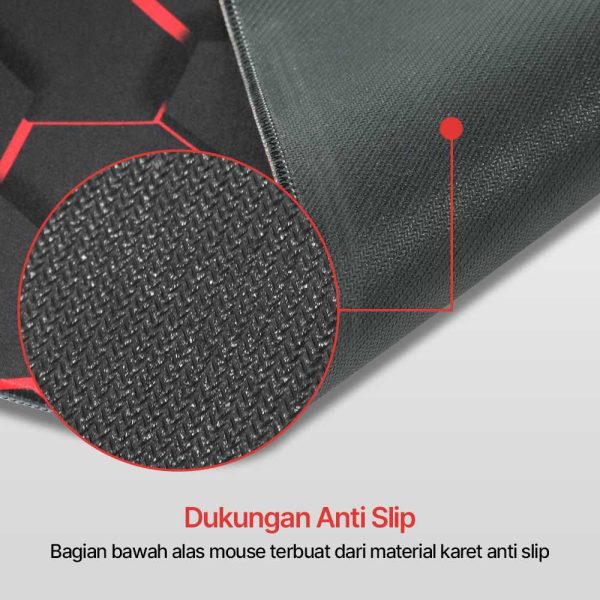 TaffGO Gaming Mouse Pad XL Desk Mat 800x300x2mm - RO53