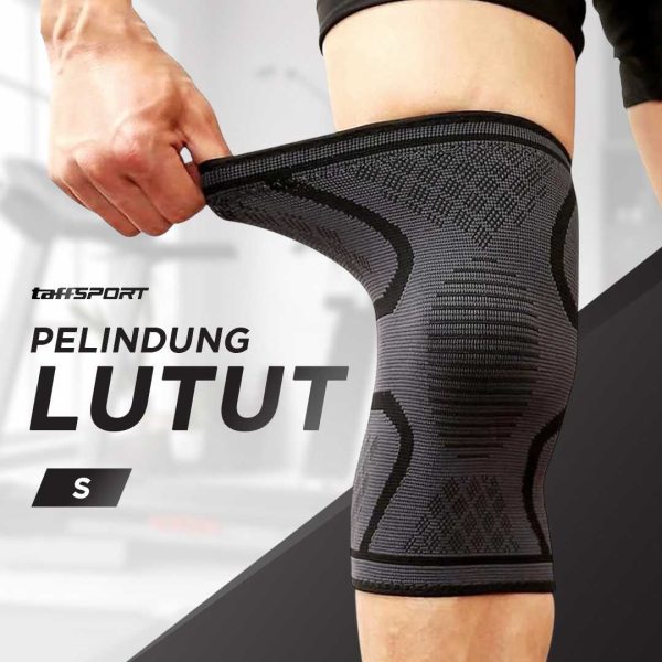 TaffSPORT Pelindung Lutut Knee Support Compression Sport Fitness - A-7718