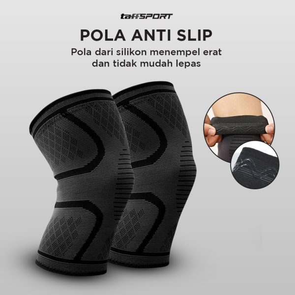 TaffSPORT Pelindung Lutut Knee Support Compression Sport Fitness - A-7718