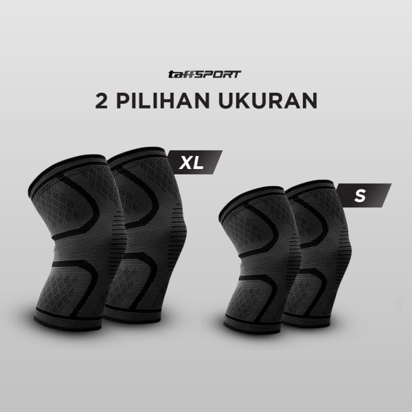 TaffSPORT Pelindung Lutut Knee Support Compression Sport Fitness - A-7718
