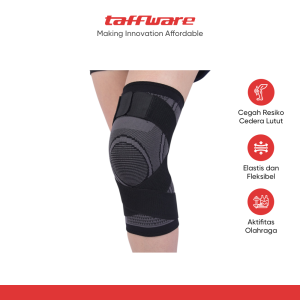 TaffSPORT Pelindung Lutut Olahraga Knee Support Sport Fitness - A-7720