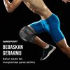 TaffSPORT Pelindung Lutut Olahraga Knee Support Sport Fitness - A-7720
