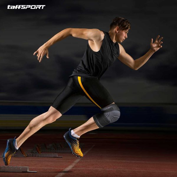 TaffSPORT Pelindung Lutut Olahraga Knee Support Sport Fitness - A-7720