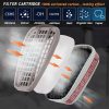 TaffGuard Cartridge Filter Masker Gas Respirator Carbon 2 PCS - 6200