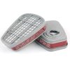 TaffGuard Cartridge Filter Masker Gas Respirator Carbon 2 PCS - 6200