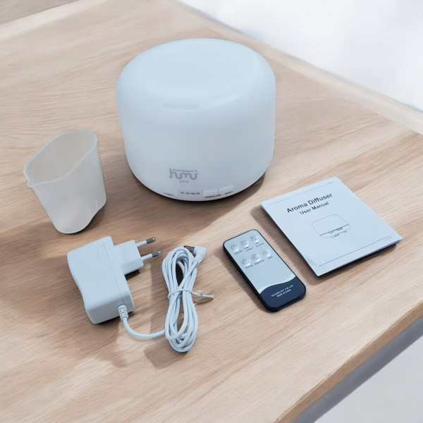 Taffware HUMI Air Humidifier Mini Ultrasonic Aroma Light 500ml Remote - A770
