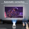 Taffware Proyektor Mini Portable Android 11 WiFi Bluetooth 200 ANSI - HY300
