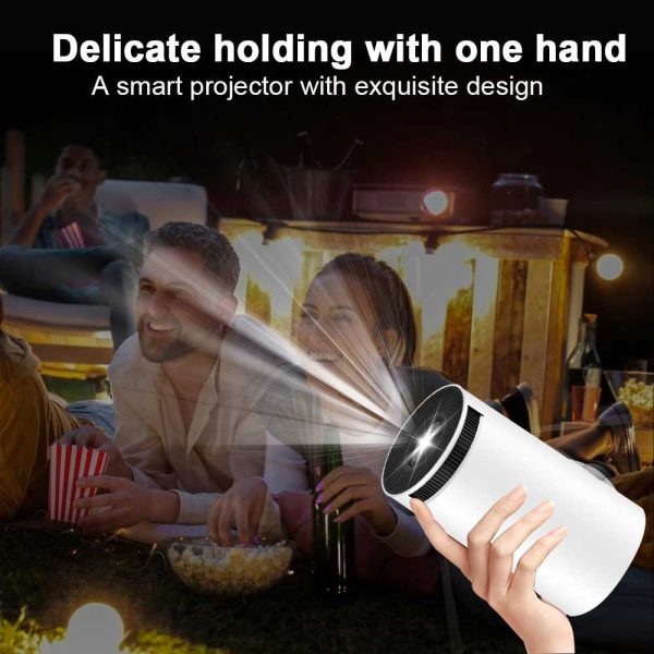 Taffware Proyektor Mini Portable Android 11 WiFi Bluetooth 200 ANSI - HY300