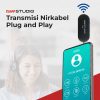 TaffSTUDIO Wireless Microphone 2.4G Headset 2 PCS with Receiver - SI02