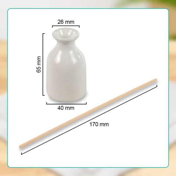 Taffware HUMI Pengharum Ruangan Reed Diffuser with Stick 30ml - 2023