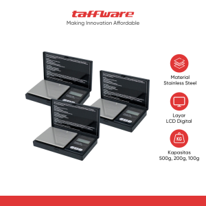 Taffware Digipounds Timbangan Emas Mini Digital Multifungsi 0.01g - SC-13 / VSW0083