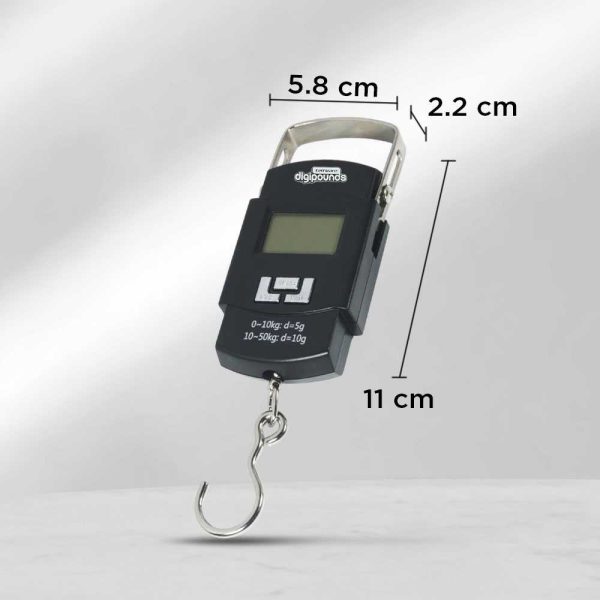 Taffware Digipounds Timbangan Tas Gantung Digital Scale 50kg 0.01kg - WH-A08