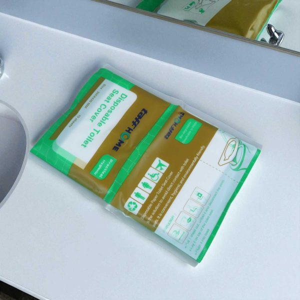 TaffHOME Cover Dudukan Toilet Disposable Seat Cover 5 Pack - IF1
