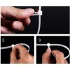 TaffGUARD Kabel Ties Zip Cable Organizer Reusable 8x450mm 100 PCS - NL816