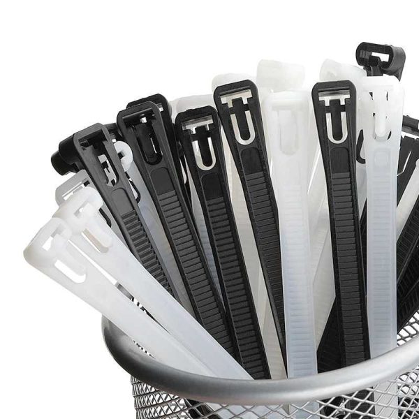 TaffGUARD Kabel Ties Zip Cable Organizer Reusable 8x400mm 100 PCS - NL816