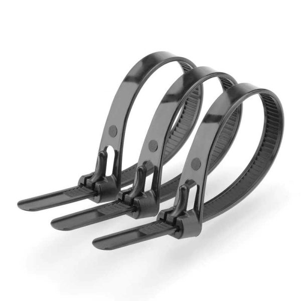 TaffGUARD Kabel Ties Zip Cable Organizer Reusable 8x400mm 100 PCS - NL816
